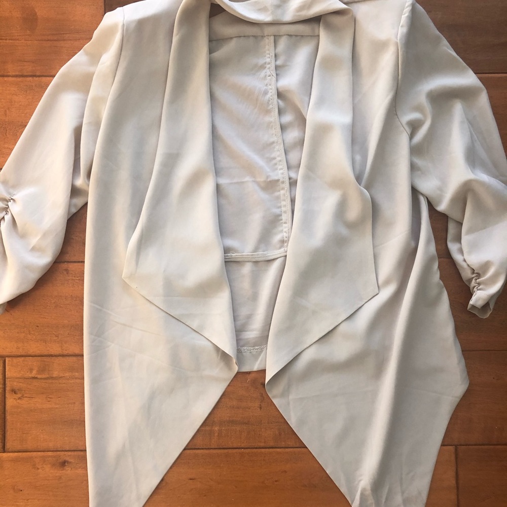 taupe blazer